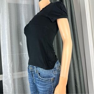 XXI black cute blouse, size M,
